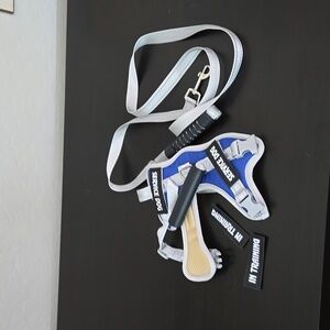 Service Dog in Training Blue Harness and Lead/Leash